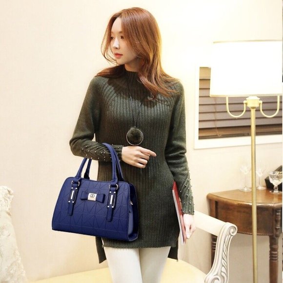 Women Lady Fashion Handbag Shoulder Purse Tote - Picture 11 of 16